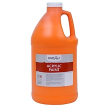 Handy Art Acrylic Paint Half Gallon, Chrome Orange (RPC102025)
