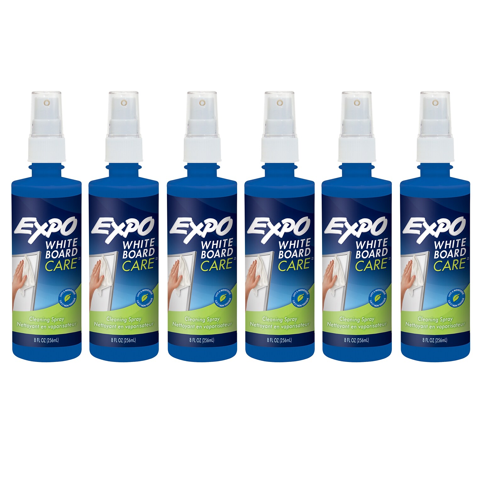 EXPO Dry Erase White Board Cleaner, 6/Pk (SAN81803-6)