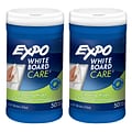 EXPO Dry Erase Board Cleaning Wet Wipes, 2/Pk (SAN81850-2)