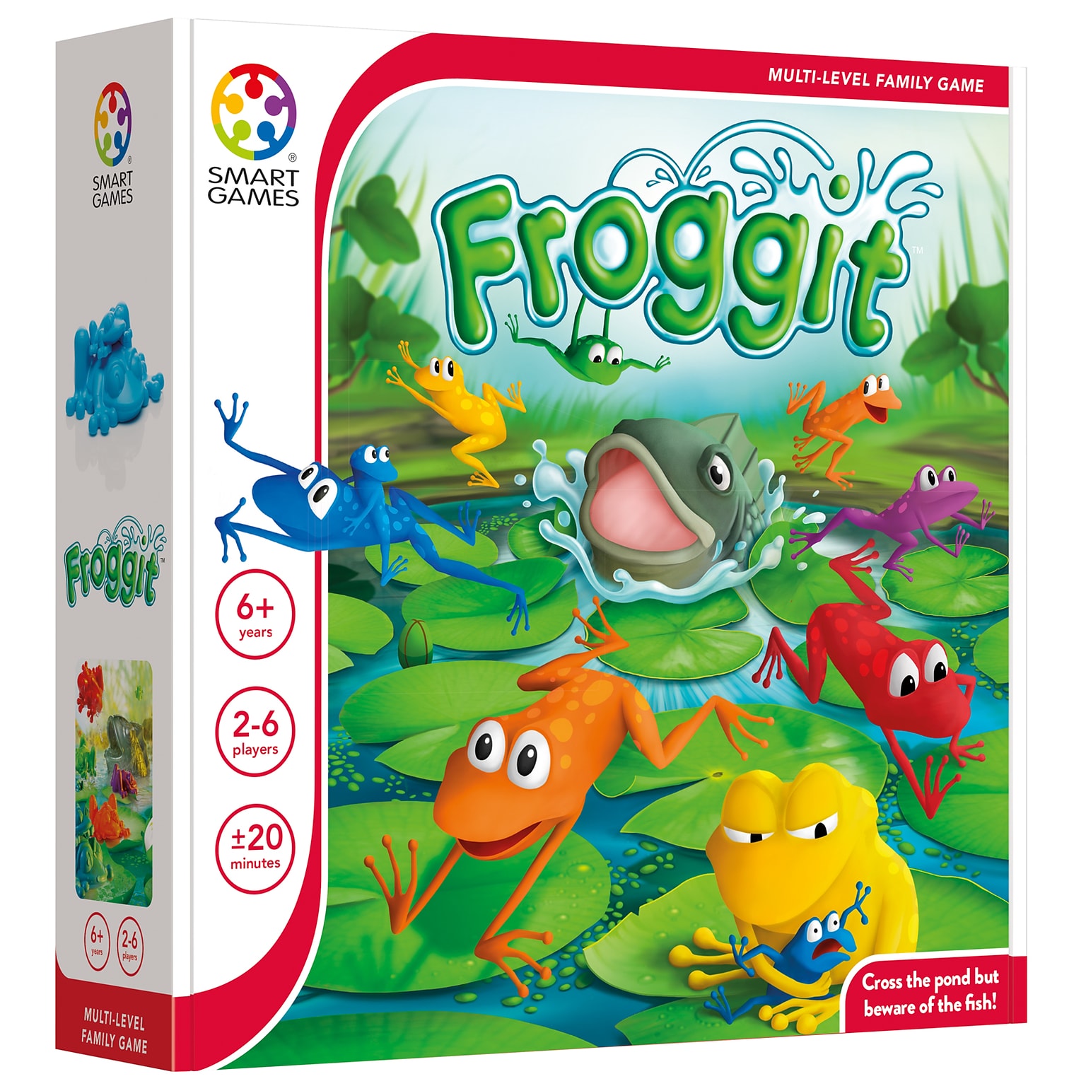 Smart Games Froggit Game, STEM, Grade 1+ (SG-SGM501US)