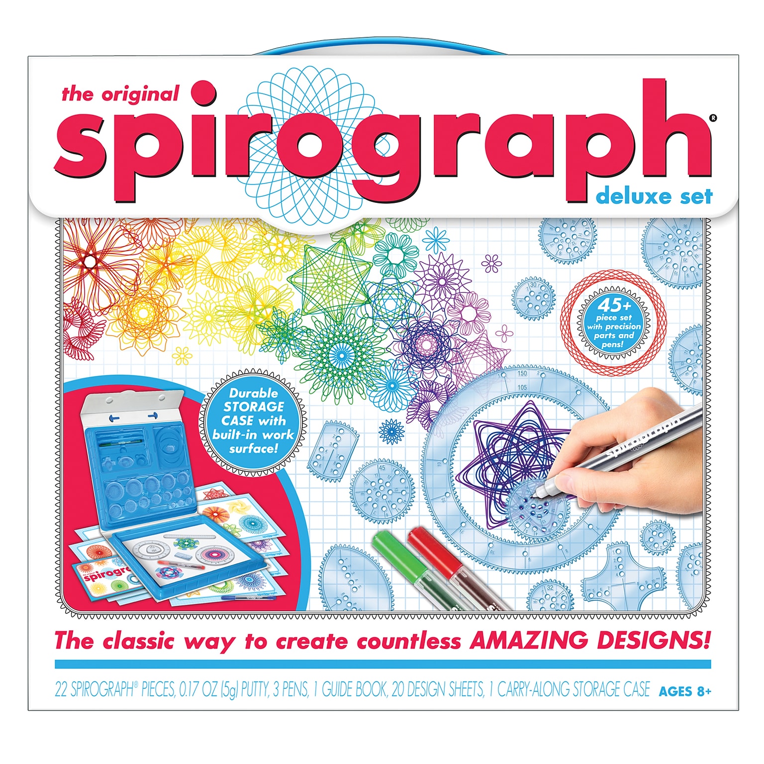 The Original Spirograph Deluxe Kit, Grade 3-12 (SME1001Z)