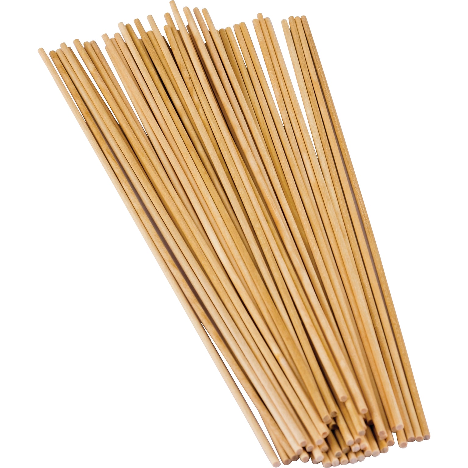 Teacher Created Resources STEM Basics: 1/8 Wood Dowels Natural 100 Per Pack, 12 Packs (TCR20926-12)