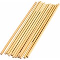 Teacher Created Resources STEM Basics: 1/4 Wood Dowels Beige 12 Per Pack, 12 Packs (TCR20927-12)