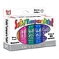 The Pencil Grip Washable Jumbo Solid Tempera Paint Stick, Assorted Metallic Colors, 1.4 oz., 6/Pack (TPG647)