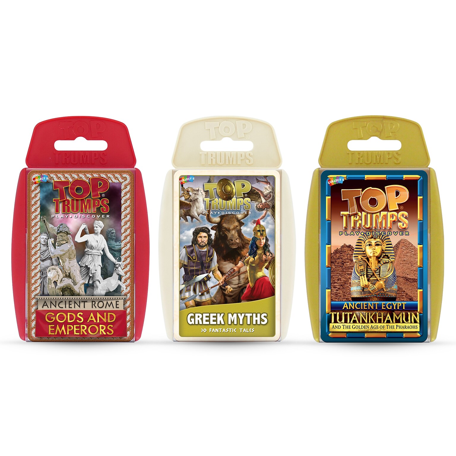 Top Trumps 3-Game Bundle: Ancient Civilizations, Grade 4-6 (TPU003910)