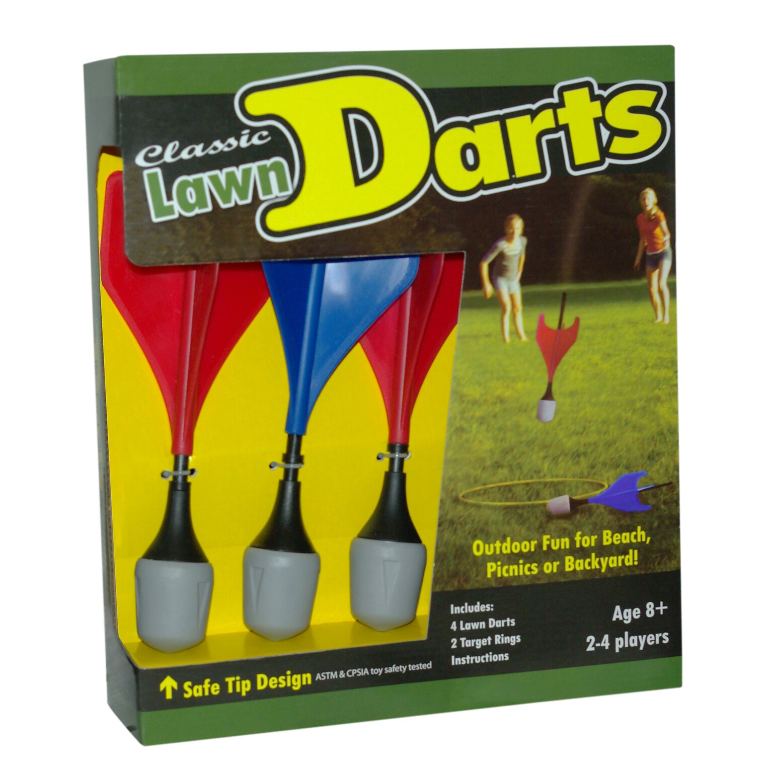 University Games Front Porch Classics , Classic Lawn Darts, Multicolor (UG-53911)