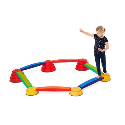 GONGE Build N' Balance Tactile Set, 12 Pieces (WING2237)