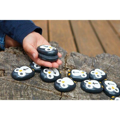 Yellow Door Pre-Coding Penguin Stones, Set of 18, STEM, Grade PK-1 (YUS1110)