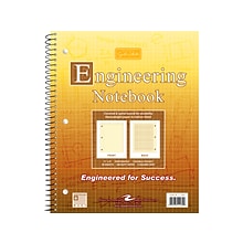 Roaring Spring Paper Products Signature Professional Notebook, 8.5 x 11, Graph Ruled, 80 Sheets, B