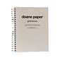 Doane Grid + Lines Professional Notebook, 8.38" x 10.88", Graph and Lined Ruled, 100 Sheets, Gray, 8/Case (85600cs)