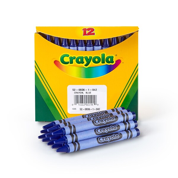 Crayola Bulk Crayons, Green, 12/Box (52-0836-044)