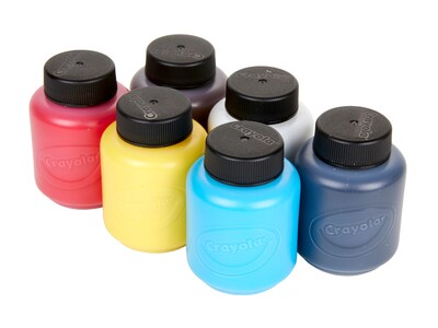 Crayola 6-color Acrylic Paint Set, Assorted Colors, 2 oz., 6/Box (20-1997)