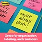 Post-it® Notes, 3" x 3", Canary Yellow and Poptimistic Collection, 100 Sheets/Pad, 14 Pads/Pack (654-14YWM)