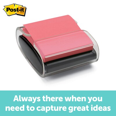 Post-it® Pop-Up Notes Dispenser for 3 x 3 Notes, Black (WD-330-BK)