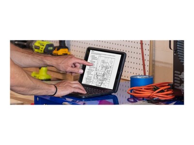 ZAGG 103104613 Rugged Book Polycarbonate Folio for 10.2 iPad, Black