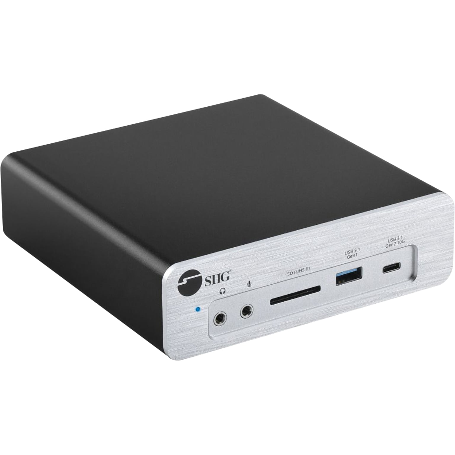 SIIG Thunderbolt 3 DP Docking Station with Dual M.2 NVMe SSD and Power Delivery (JU-DK0K11-S1)