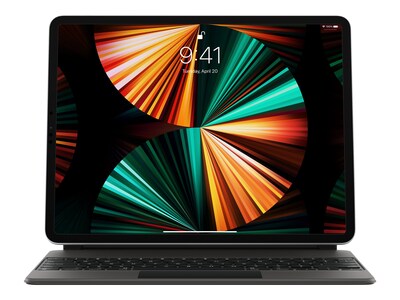 Apple MJQK3LL/A Magic Keyboard Folio for 12.9 iPad Pro, Black