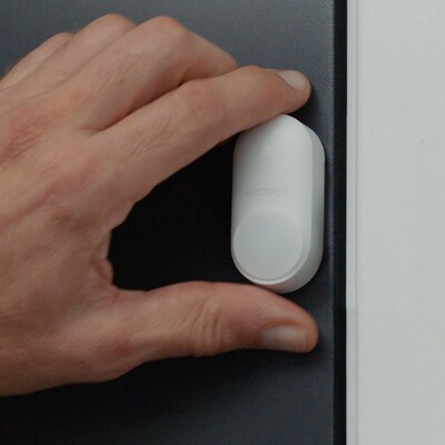 ecobee SmartSensor Window/Door Sensor, White, 2/Pack (EB-DWSHM2PK-01)