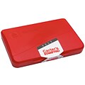 Carters Felt Stamp Pads, Red, 2 3/4 x 4 1/4