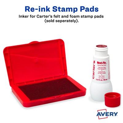 Carter's Neat-Flo Ink Refill, Red Ink (21447)