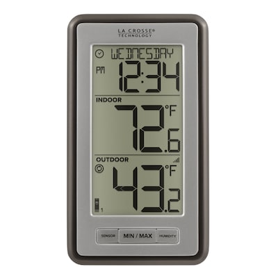 La Crosse Technology Wireless Digital Thermometer with Indoor Humidity (WS-9160U-IT)