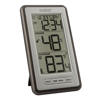 La Crosse Technology Wireless Digital Thermometer with Indoor Humidity (WS-9160U-IT)