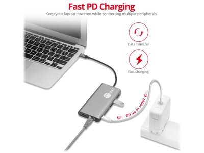 SIIG MST Video with Hub, LAN and PD 3.0 Docking, Windows (JU-DK0F11-S1)