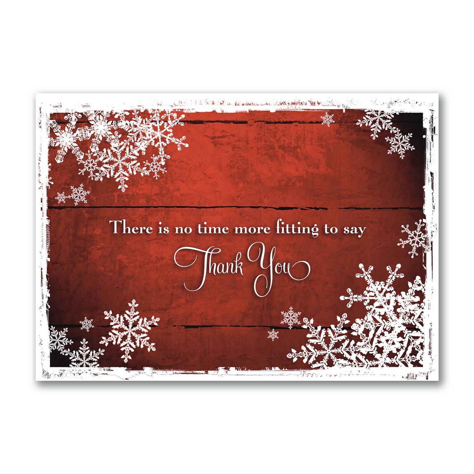 Custom Gratitude Cards, with Envelopes, 7-7/8 x 5-5/8, 25 Cards per Set