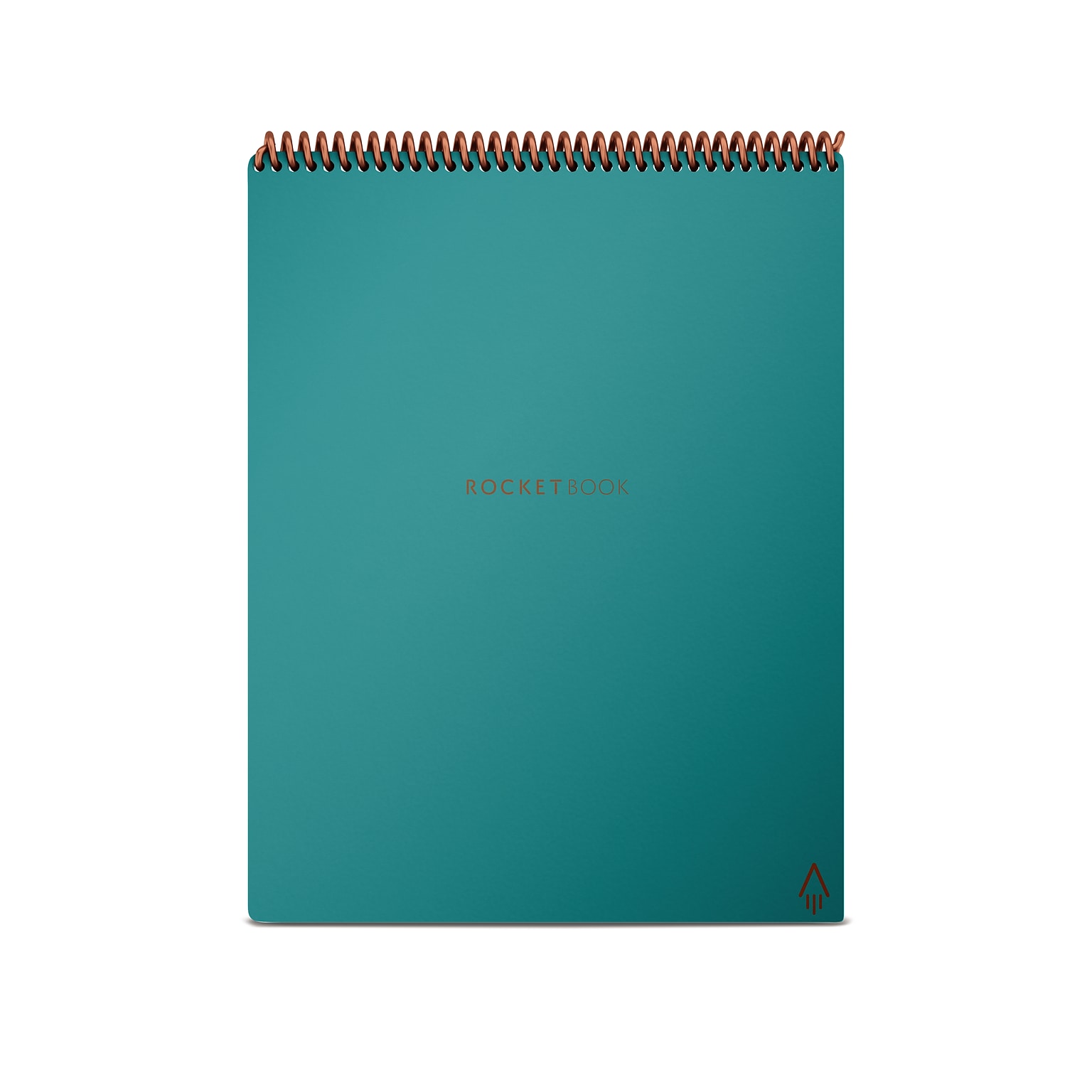 Rocketbook Flip Reusable Smart Notepad, 8.5 x 11, Lined & Dot Grid Ruled, 32 Pages, Teal (FLP-L-RC-CCE)