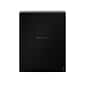 Rocketbook Flip Reusable Smart Notepad, 8.5" x 11", Lined & Dot Grid Ruled, 32 Pages, Black (FLP-L-RC-A)