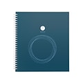 Rocketbook Wave 1-Subject Smart Notebook, 8.5 x 9.5, Dotted, 40 Sheets, Blue (WAV-S-K-A)