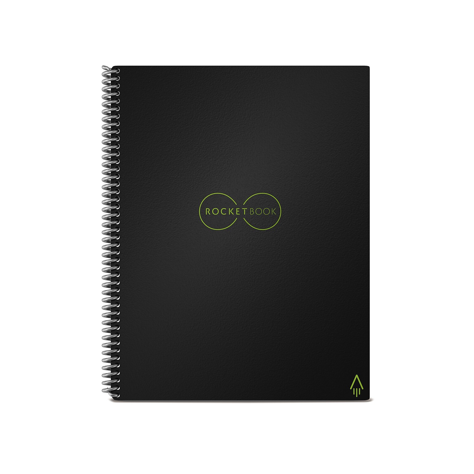 Rocketbook Core Smart Notebook, 8.5 x 11, Dot-Grid Ruled, 32 Pages, Black (EVR-L-RC-A-FR)