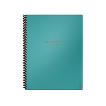 Rocketbook Fusion Reusable Notebook Planner Combo, 8.5 x 11, 7 Page Styles, 42 Pages, Teal (EVRF-L