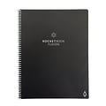Rocketbook Fusion Reusable Notebook Planner Combo, 8.5 x 11, 7 Page Styles, 42 Pages, Black (EVRF-