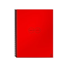 Rocketbook Core Reusable Smart Notebook, 8.5 x 11, Dot-Grid Ruled, 32 Pages, Red (EVR-L-RC-CBG-FR)