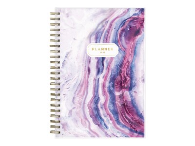2022 Blue Sky 5 x 8 Weekly & Monthly Planner, Gemma Purple, Multicolor (136323)