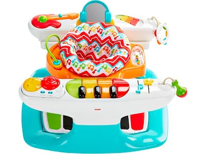 Fisher-Price 4-in-1 Step n Play Piano, Multicolor (DJX02)