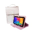 Linsay 7 Tablet with Stylus, Case, and Handbag, 2GB RAM, 64GB Storage, Android 13, Sweet Pink (F7UH