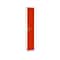 AdirOffice 72 Single Tier Key Lock Red Steel Storage Locker (629-201-RED)