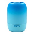iHome Playfade Rechargeable Water-Resistant Bluetooth Speaker, Blue (IBT400LC)
