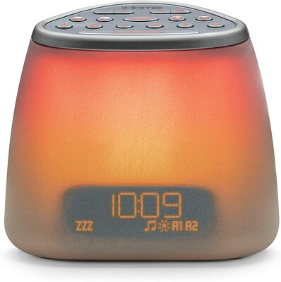iHome Zenergy Bluetooth Bedside Sleep Therapy Machine (IZBT7W)