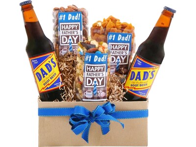 Alder Creek Nuts For Dad Gift Basket (FG06118)