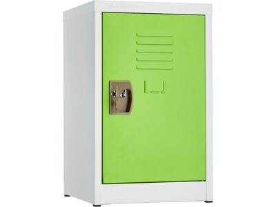 AdirOffice 24" Steel Single Tier Green Storage Locker (629-02-GRN)