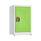 AdirOffice 24" Steel Single Tier Green Storage Locker (629-02-GRN)