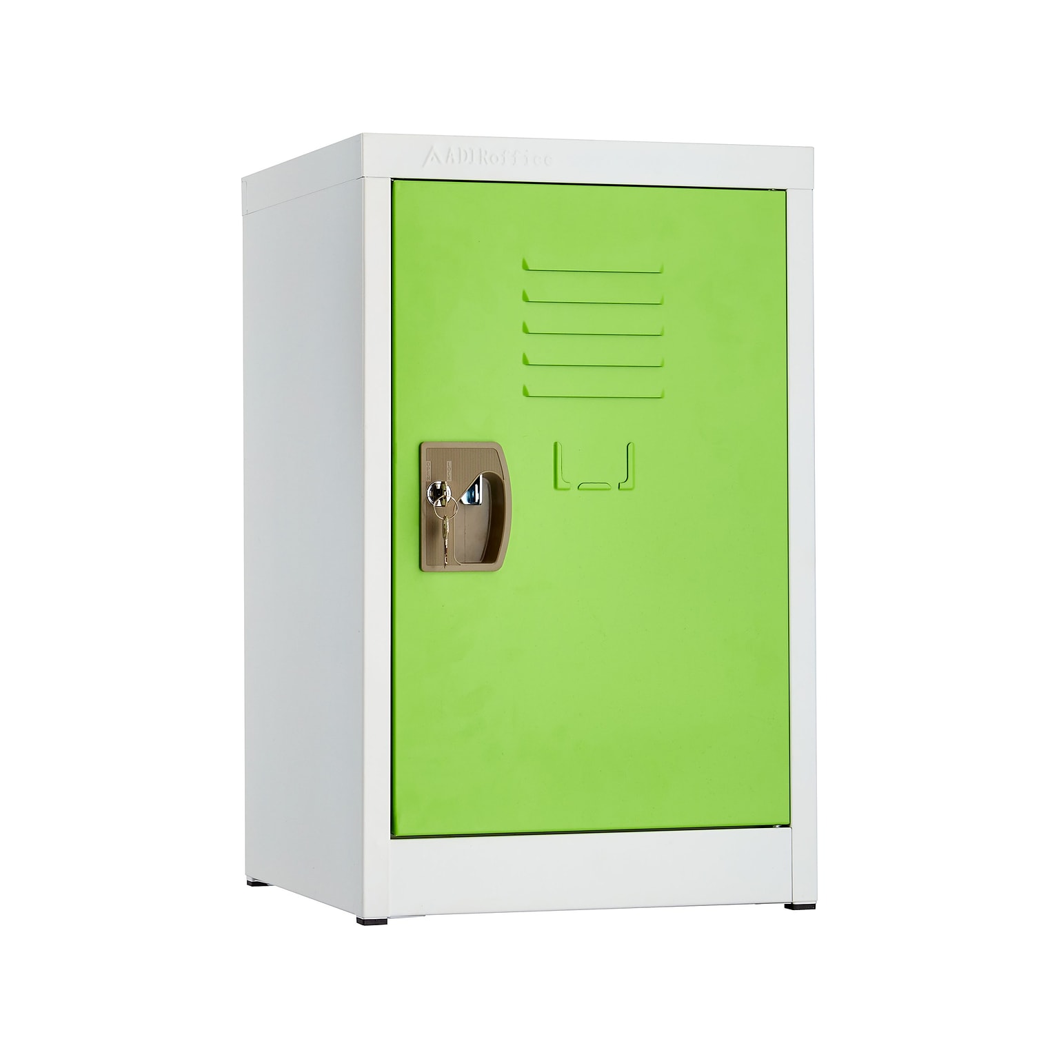 AdirOffice 24 Steel Single Tier Green Storage Locker (629-02-GRN)