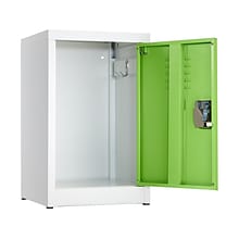 AdirOffice 24 Steel Single Tier Green Storage Locker (629-02-GRN)