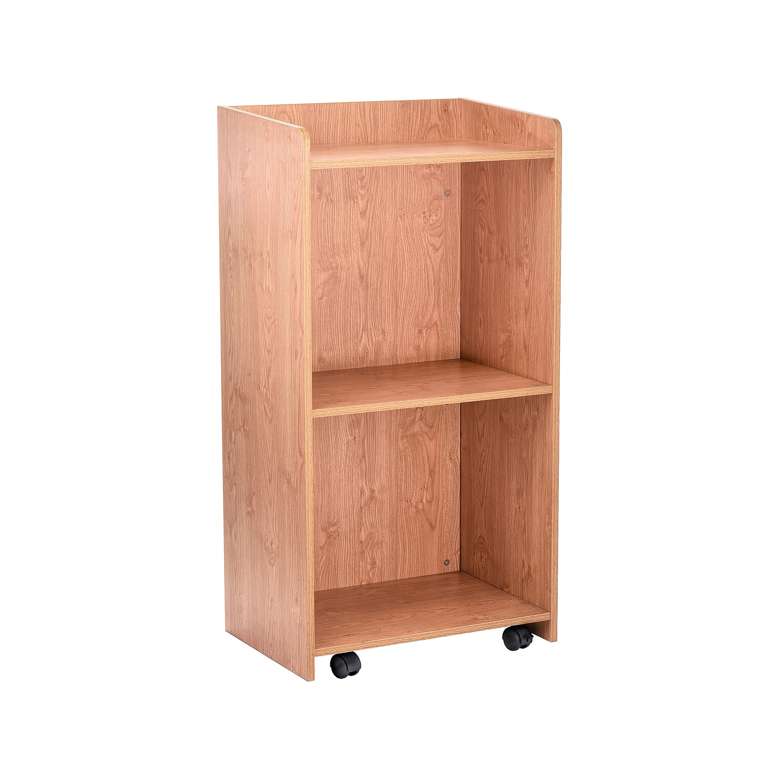 AdirOffice 45.98 Portable Lectern, Medium Oak (661-07-MEO)
