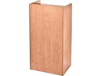 AdirOffice 45.98" Portable Lectern, Medium Oak (661-07-MEO)