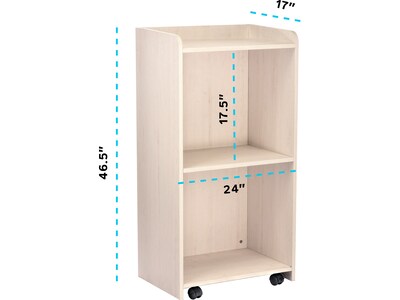 AdirOffice 45.98" Portable Lectern, White (661-07-WHI)