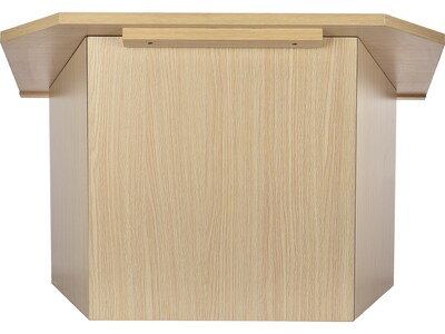 AdirOffice 19 Tabletop Lectern, Medium Oak (661-05-MEO)